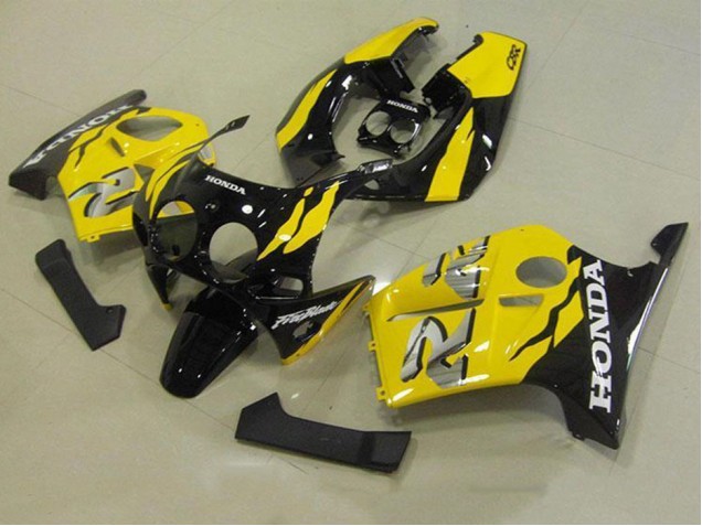 Affordable 1988-1989 Yellow Black Honda CBR250RR MC19 Bike Fairings