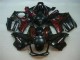 Affordable 1995-1998 Black Red Flame Honda CBR600 F3 Motorcyle Fairings