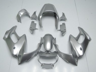 Affordable 1997-2005 Silver Honda VTR1000F Motorcycle Fairings