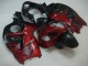 Affordable 1996-2007 Red Black Suzuki GSXR 1300 Hayabusa Motorcycle Fairing Kit