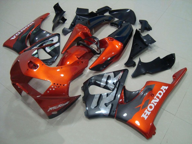 Affordable 1998-1999 Orange Grey Honda CBR900RR 919 Motorcylce Fairings