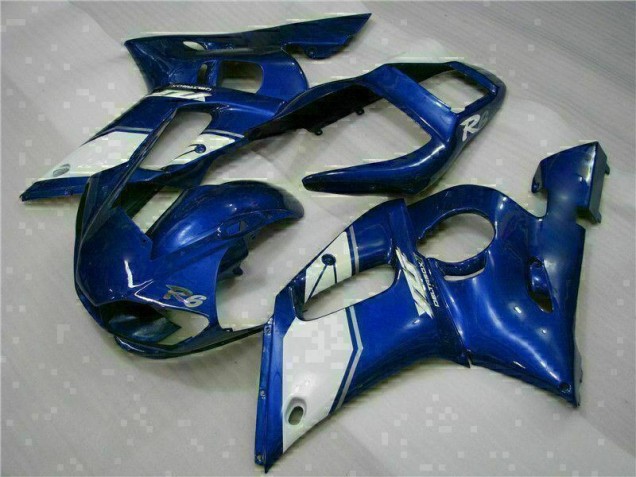 Affordable 1998-2002 Blue Yamaha YZF R6 Motor Bike Fairings