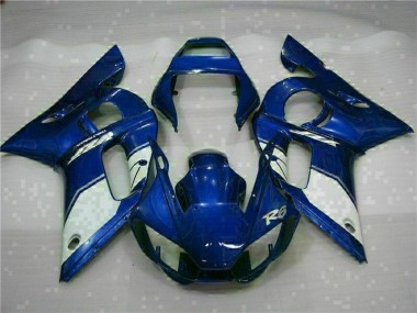 Affordable 1998-2002 Blue Yamaha YZF R6 Motor Bike Fairings