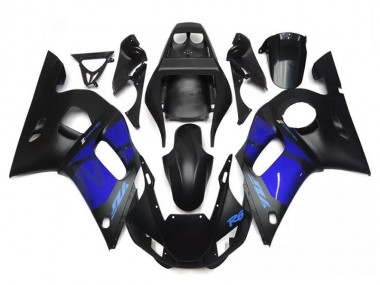 Affordable 1998-2002 Blue Black Yamaha YZF R6 Replacement Motorcycle Fairings