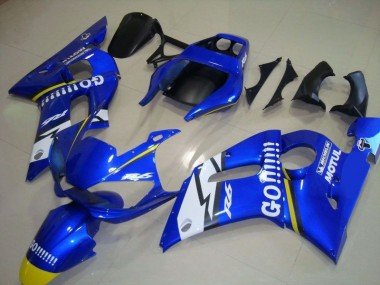 Affordable 1998-2002 Blue Go Motul Yamaha YZF R6 Motorbike Fairing Kits