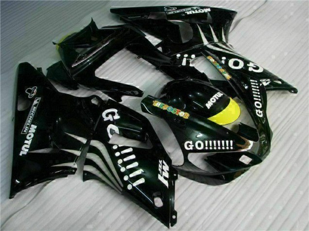 Affordable 2000-2001 Black Yamaha YZF R1 Bike Fairing