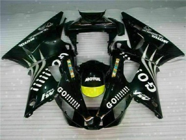 Affordable 2000-2001 Black Yamaha YZF R1 Bike Fairing