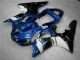 Affordable 2000-2001 Blue Yamaha YZF R1 Bike Fairing Kit