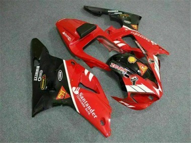 Affordable 2000-2001 Red Yamaha YZF R1 Motorcycle Fairings Kits