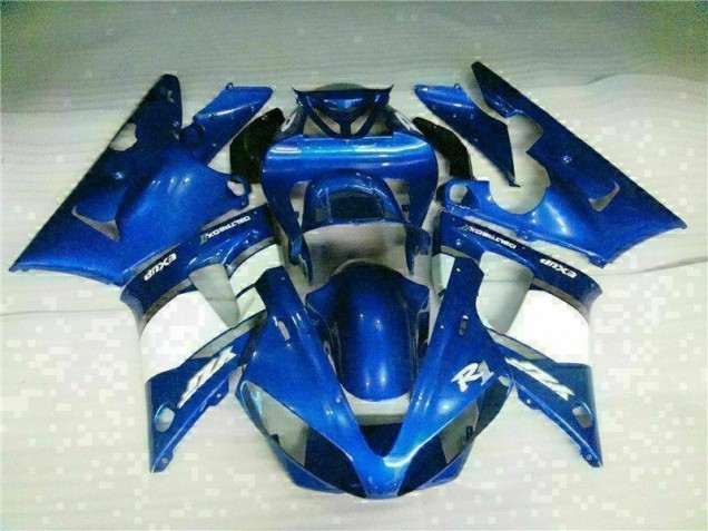 Affordable 2000-2001 Blue Yamaha YZF R1 Motor Fairings