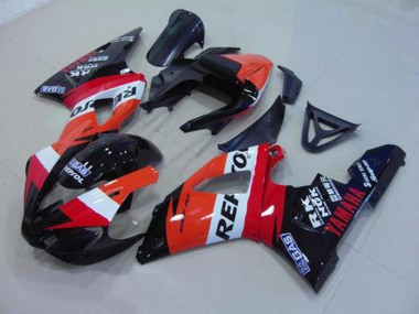 Affordable 2000-2001 Repsol Yamaha YZF R1 Bike Fairing Kit