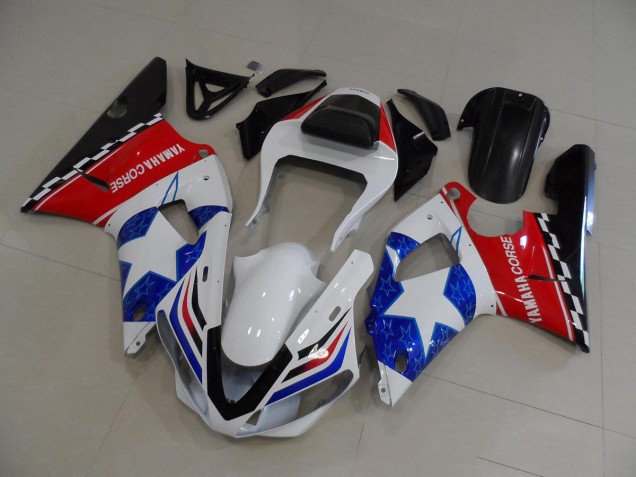 Affordable 2000-2001 Star Flag Yamaha YZF R1 Motorcycle Bodywork