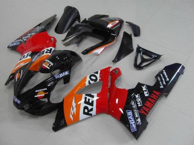 Affordable 2000-2001 Repsol Yamaha YZF R1 Motorcyle Fairings