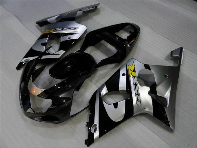 Affordable 2000-2002 Silver Black Suzuki GSXR 1000 Motor Fairings