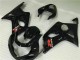 Affordable 2000-2002 Black Suzuki GSXR 1000 Motorcylce Fairings