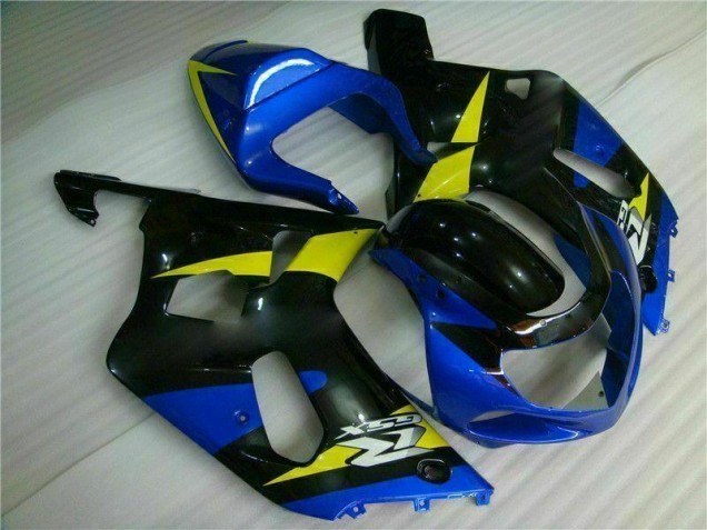 Affordable 2001-2003 Blue Suzuki GSXR 600/750 Motorcylce Fairings