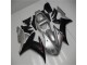 Affordable 2002-2003 Silver Black Yamaha YZF R1 Motorbike Fairings