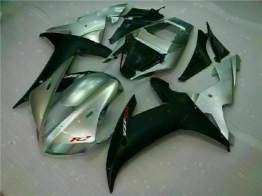 Affordable 2002-2003 Silver Black Yamaha YZF R1 Motorbike Fairing Kits