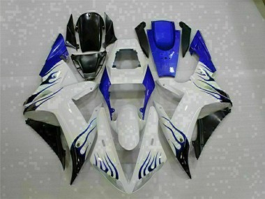 Affordable 2002-2003 White Yamaha YZF R1 Motorbike Fairings