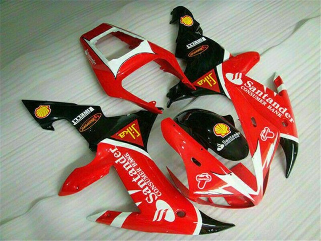 Affordable 2002-2003 Red Yamaha YZF R1 Bike Fairings & Bodywork