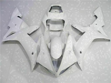 Affordable 2002-2003 White Yamaha YZF R1 Motorbike Fairing