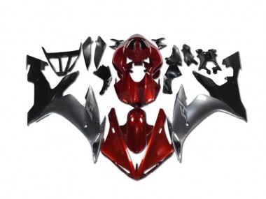 Affordable 2002-2003 Red Grey Black Yamaha YZF R1 Motorcyle Fairings