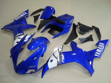 Affordable 2002-2003 White Blue Yamaha YZF R1 Motor Bike Fairings