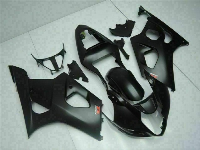 Affordable 2003-2004 Black Suzuki GSXR 1000 Motor Bike Fairings