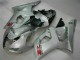 Affordable 2003-2004 Silver Suzuki GSXR 1000 Motorbike Fairing