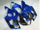 Affordable 2003-2004 Black Blue Suzuki GSXR 1000 Motorcycle Fairings Kits & Bodywork