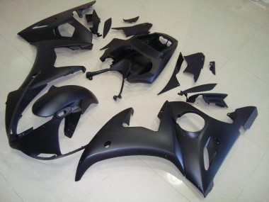 Affordable 2003-2005 Matte Black Yamaha YZF R6 Motorcycle Bodywork