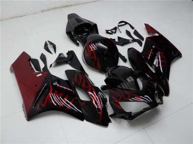 Affordable 2004-2005 Red Black Honda CBR1000RR Motorbike Fairing Kits