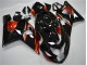 Affordable 2004-2005 Orange Black Suzuki GSXR 600/750 Motor Bike Fairings