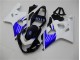 Affordable 2004-2005 White Blue Suzuki GSXR 600/750 Replacement Motorcycle Fairings