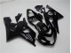 Affordable 2004-2005 Glossy Black Suzuki GSXR 600/750 Bike Fairing Kit