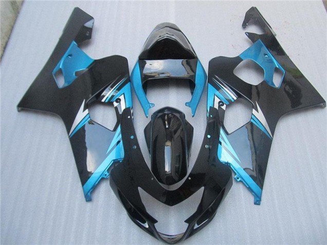 Affordable 2004-2005 Blue Black Suzuki GSXR 600/750 Motorcycle Fairing Kit