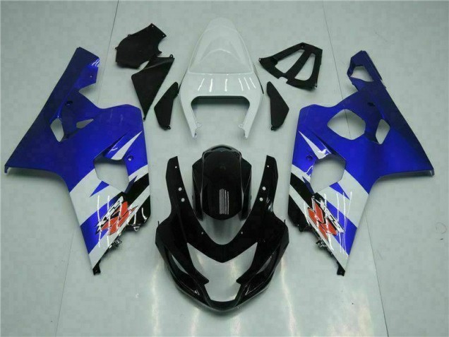 Affordable 2004-2005 Blue Black Suzuki GSXR 600/750 Moto Fairings