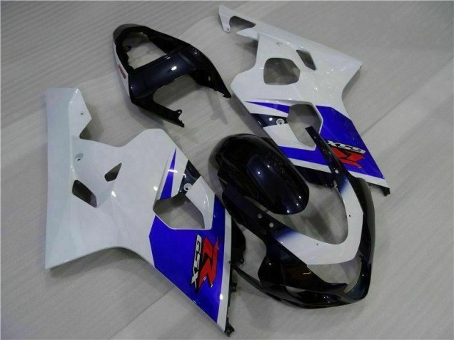 Affordable 2004-2005 Blue White Suzuki GSXR 600/750 Motorcycle Replacement Fairings