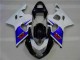 Affordable 2004-2005 Blue White Suzuki GSXR 600/750 Motorcycle Replacement Fairings