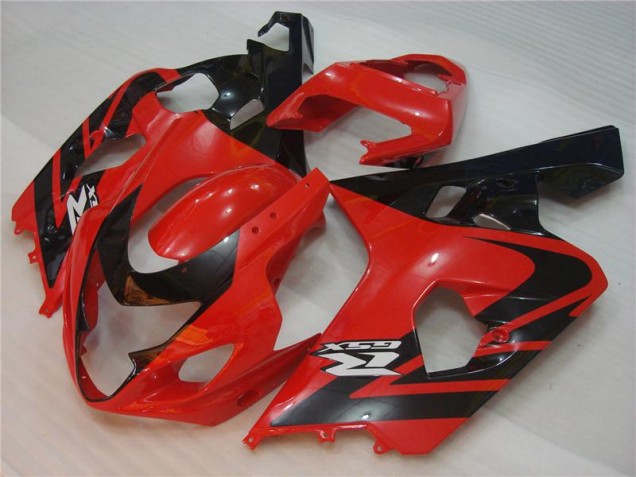 Affordable 2004-2005 Red Black Suzuki GSXR 600/750 Motor Fairings