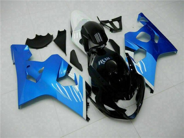 Affordable 2004-2005 Blue Black Suzuki GSXR 600/750 Bike Fairings