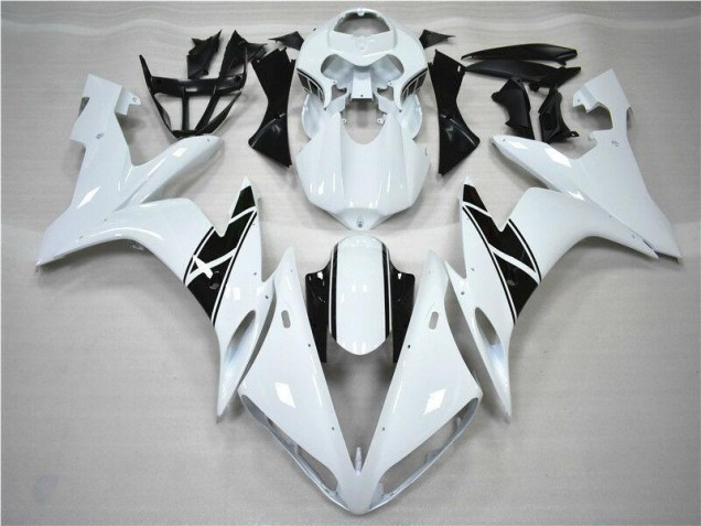 Affordable 2004-2006 White Black Yamaha YZF R1 Motorcycle Fairing Kit