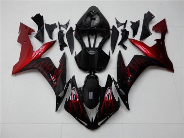 Affordable 2004-2006 Red Black Yamaha YZF R1 Bike Fairing