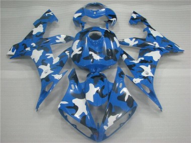 Affordable 2004-2006 Red White Yamaha YZF R1 Motor Bike Fairings