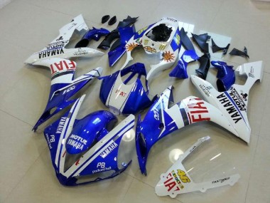 Affordable 2004-2006 Blue White Red Yamaha YZF R1 Motorcycle Fairings Kits