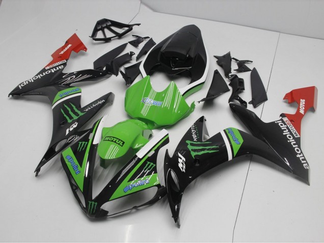 Affordable 2004-2006 Monster Green Yamaha YZF R1 Motor Fairings