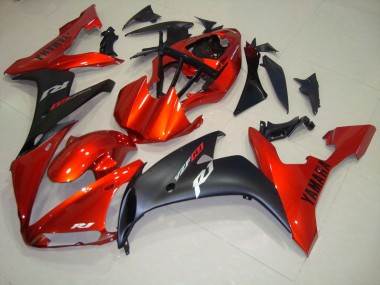 Affordable 2004-2006 Red Matte Black Yamaha YZF R1 Motorbike Fairings