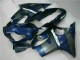 Affordable 2004-2007 Blue Silver Honda CBR600 F4i Motorcycle Fairings Kit