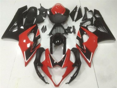 Affordable 2005-2006 Red Black Suzuki GSXR 1000 Motorbike Fairing