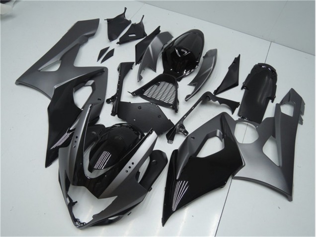 Affordable 2005-2006 Grey Black Suzuki GSXR 1000 Motorbike Fairing & Bodywork